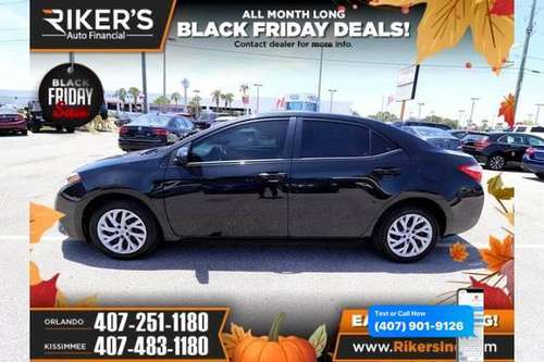 2016 Toyota Corolla LE CVT - cars & trucks - by dealer - vehicle... for sale in Orlando, FL