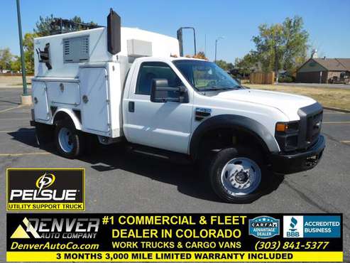 2008 Ford F-450 SUPER DUTY 4x4 / DUALLY / UTILITY SUPPORT TRUCK! -... for sale in Parker, CO