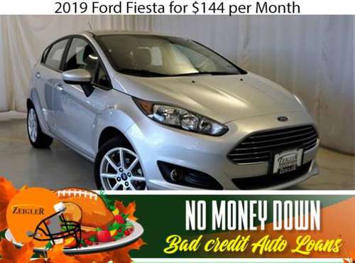 $144/mo 2019 Ford Fiesta Bad Credit & No Money Down OK - cars &... for sale in Plainfield, IL