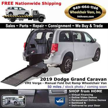 2019 Dodge Grand Caravan SE Wheelchair Van VMI Verge II - Manual Fo... for sale in LAGUNA HILLS, OR
