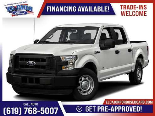 2016 Ford F150 F 150 F-150 FOR ONLY 772/mo! - - by for sale in Santee, CA