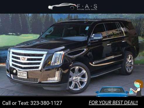 2016 Caddy Cadillac Escalade Luxury Collection suv Black Raven for sale in Glendale, CA