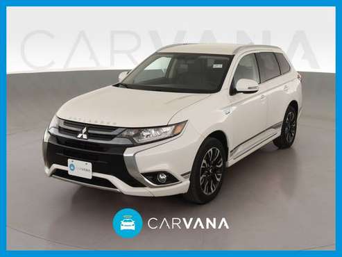 2018 Mitsubishi Outlander PHEV SEL Sport Utility 4D suv White for sale in Youngstown, OH