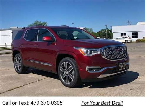 2017 GMC Acadia Denali suv Dk Red - - by dealer for sale in Charleston, AR