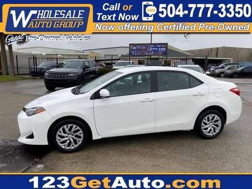 2018 Toyota Corolla L - EVERYBODY RIDES! - - by for sale in Metairie, LA