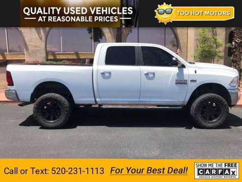 2014 Ram 2500 SLT pickup Bright White Clearcoat - - by for sale in Tucson, AZ