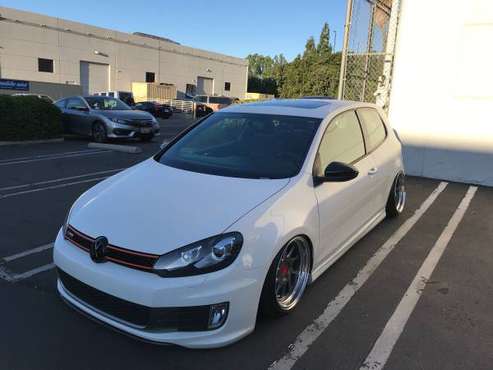 2012 VW GTI stage 2 on air suspension with only 65k miles for sale in North Hills, CA