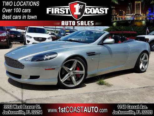 Low Priced Exotic Convertible! 06 Aston Martin DB9 for sale in Jacksonville, FL