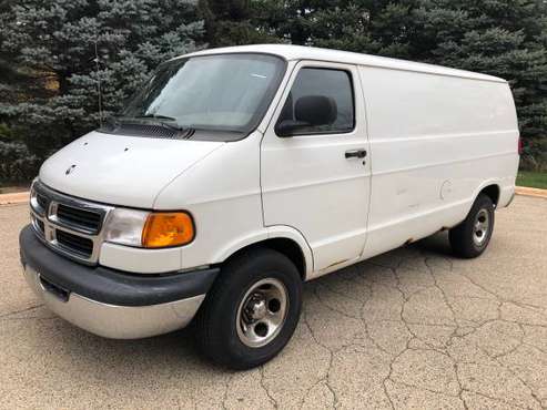 2000 DODGE RAM 1500 CARGO VAN !!! WHITE !!! ONLY 38K !!! CLEAN !!! -... for sale in Barrington, IL