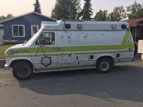 1989 econoline diesel ambulance for sale in Sterling, AK