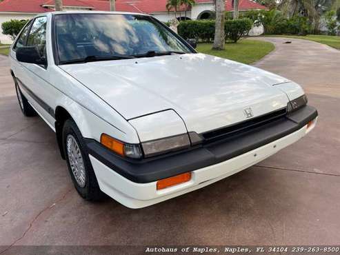 1986 Honda Accord LX-i Coupe - 1-Owner, Always Garaged, Excellent Ma for sale in Naples, FL
