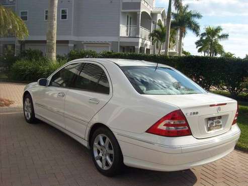 2007 Mercedes Benz C280 V6 only 89k - - by dealer for sale in Fort Myers, FL