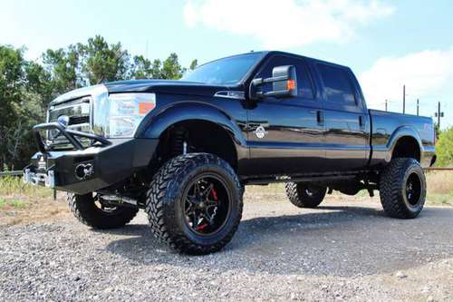 2016 FORD F-250 XLT 4X4 - 1 OWNER - LIFTED - BDS - DIESEL - AMP STEPS for sale in Liberty Hill, TX