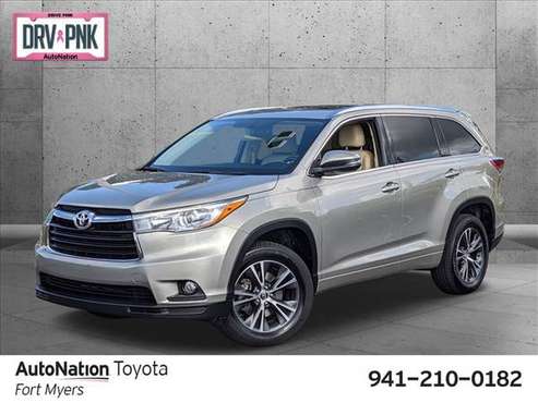 2016 Toyota Highlander XLE SKU:GS149976 SUV - cars & trucks - by... for sale in Fort Myers, FL