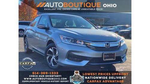 2017 Honda Accord Sedan LX - LOWEST PRICES UPFRONT! - cars & trucks... for sale in Columbus, OH