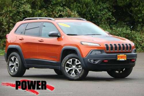2016 Jeep Cherokee 4x4 4WD Trailhawk SUV for sale in Newport, OR