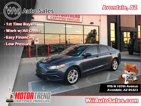 !P5838- 2018 Ford Fusion SE Easy Financing CALL NOW! 18 sedan - cars... for sale in Sargent, AZ