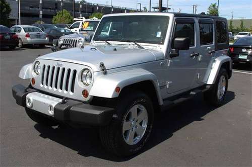 2010 Jeep Wrangler 4x4 4WD Unlimited Sahara SUV for sale in Lakewood, WA