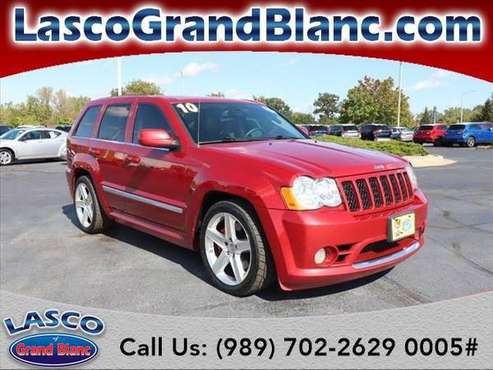 2010 Jeep Grand Cherokee SUV SRT8 - Jeep Red for sale in Grand Blanc, MI