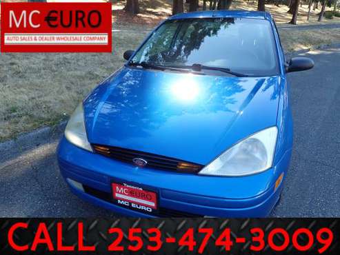 ★★2001 FORD FOCUS ZX3, 5SPD, LOW MILES, CLEAN CARFAX!! - cars &... for sale in Tacoma, WA