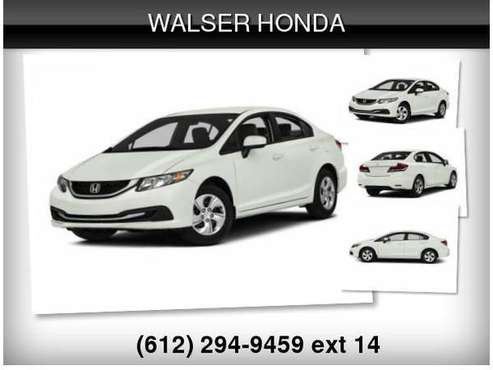 2014 Honda Civic LX - cars & trucks - by dealer - vehicle automotive... for sale in Burnsville, MN
