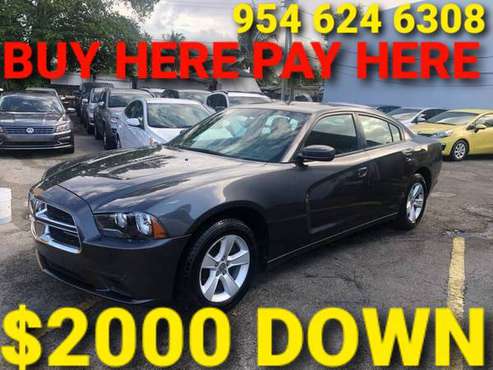 CHARGER 2000 DOWN BUY HERE PAY HERE - - by dealer for sale in Hollywood, FL