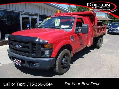 2009 Ford F350SD XL Red - cars & trucks - by dealer - vehicle... for sale in Cadott, WI