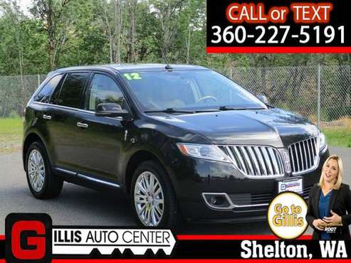 LOADED 2012 Lincoln MKX 3 7L V6 AWD 4WD SUV CROSSOVER - cars & for sale in Shelton, WA