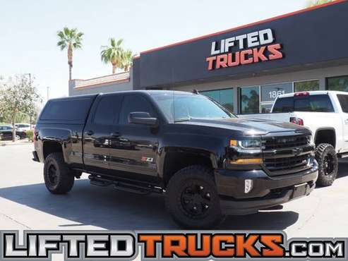 2017 Chevrolet Chevy Silverado 1500 LT DOUBLE CAB 143 - Lifted for sale in Mesa, AZ