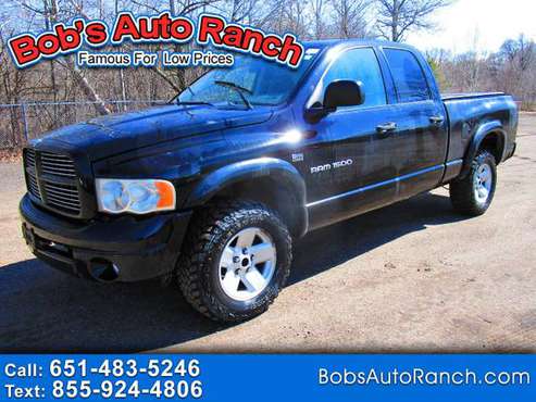 2003 Dodge Ram 1500 4dr Quad Cab 140 5 WB 4WD SLT for sale in Lino Lakes, MN