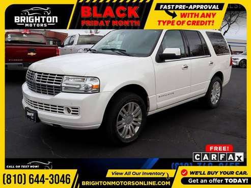 2011 Lincoln *Navigator* *Base* *4WD!* *4 WD!* *4-WD!* FOR ONLY... for sale in Brighton, MI