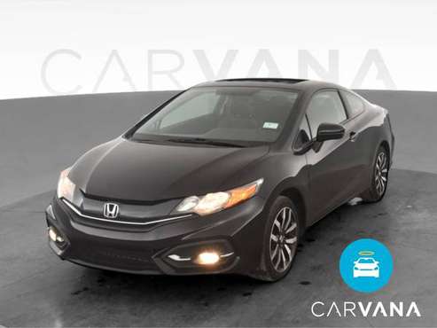 2014 Honda Civic EX-L Coupe 2D coupe Black - FINANCE ONLINE - cars &... for sale in Rockford, IL