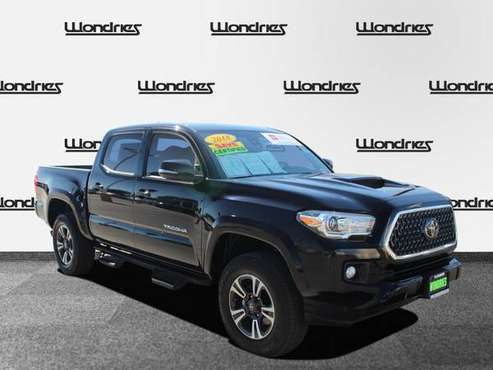 Certified Pre-Owned 2018 Toyota Tacoma TRD Sport at WONDRIES TOYOTA for sale in ALHAMBRA, CA