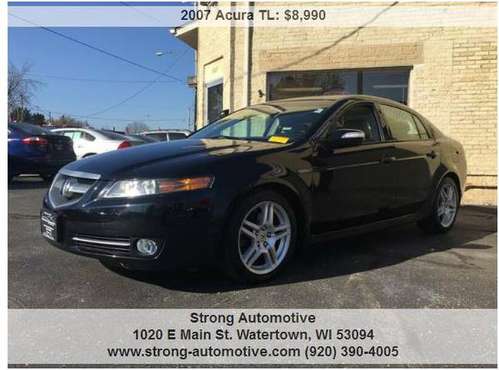 2007 Acura TL Base 4dr Sedan - cars & trucks - by dealer - vehicle... for sale in WATERTOWN, IL