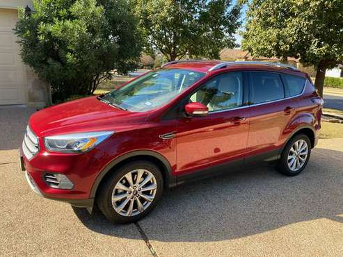 Ford Escape Red 28k miles - cars & trucks - by owner - vehicle... for sale in lakeway, TX
