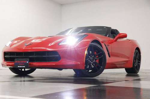*LIKE NEW Red CORVETTE LT w GPS* 2016 Chevy *LEATHER & CAMERA* -... for sale in Clinton, AR