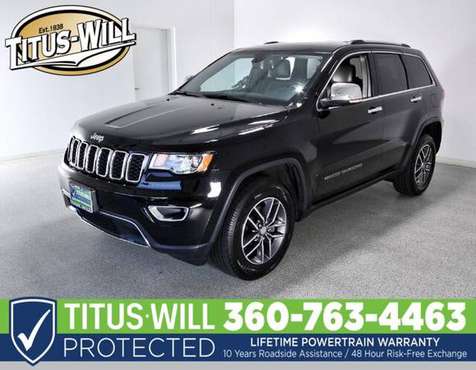 🔥SALE🔥 2018 Jeep Grand Cherokee Limited SUV � for sale in Olympia, WA