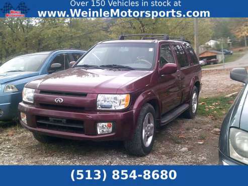 2001 INFINITI QX4 4x4 4WD SUV - cars & trucks - by dealer - vehicle... for sale in Cleves, OH