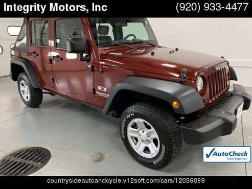 2009 Jeep Wrangler Unlimited X ***Financing Available*** for sale in Fond Du Lac, WI