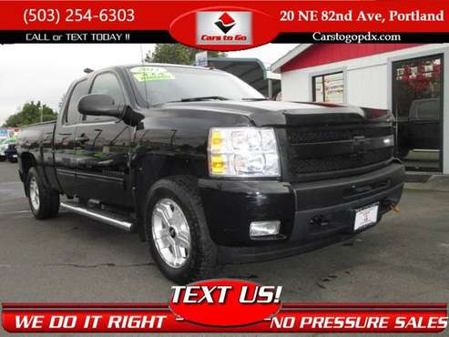 2011 Chevrolet Silverado 1500 Ext Cab LT Pickup 4D 6 1/2 ft Cars and T for sale in Portland, OR