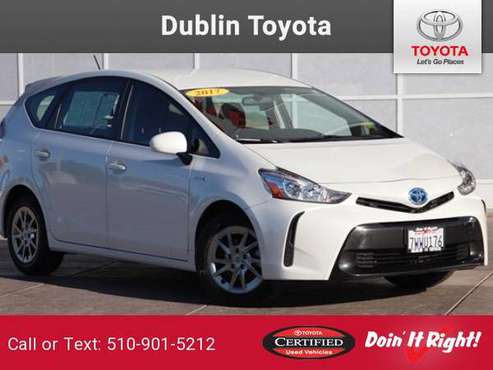 2017 Toyota Prius v hatchback Dublin for sale in Dublin, CA