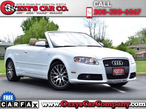 2009 Audi A4 2dr Cabriolet Auto 2 0T quattro Low Miles Only for sale in Garden City, ID