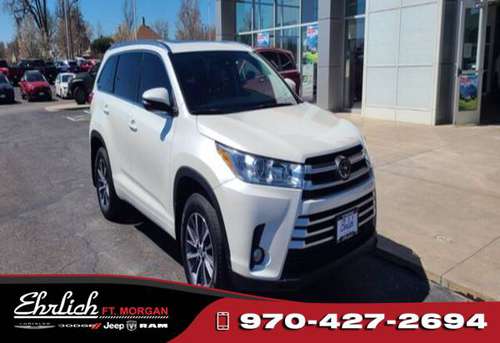 2018 Toyota Highlander AWD Sport Utility XLE - - by for sale in Fort Morgan, CO