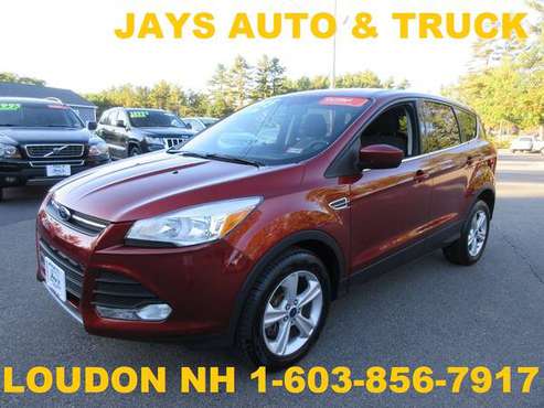 2014 FORD ESCAPE SUV SE 4X4 WITH CERTIFIED WARRANTY for sale in LOUDON, ME