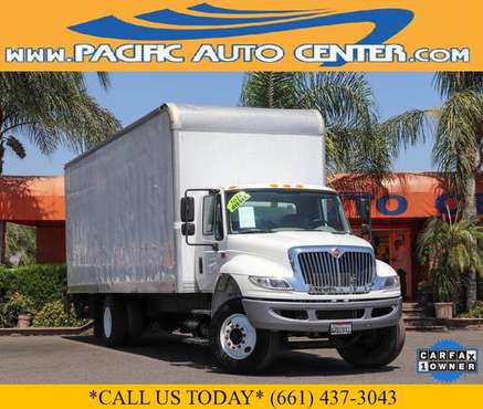 2016 International 4300 Conventional 24 Ft Box Truck Diesel (26816)... for sale in Fontana, CA