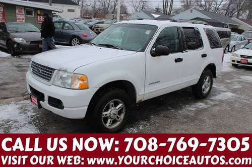 2005 *FORD* *EXPLORER* XLT 4WD CD TOW ALLOY GOOD TIRES A62196 for sale in posen, IL