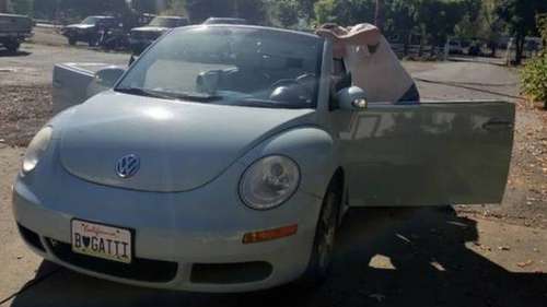2007 VW Bug Convertible 5 cyl. - cars & trucks - by owner - vehicle... for sale in Willits, CA