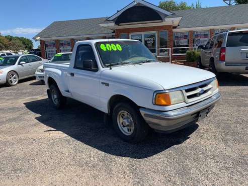 WHITE 1996 FORD RANGER for $500 Down for sale in 79412, TX