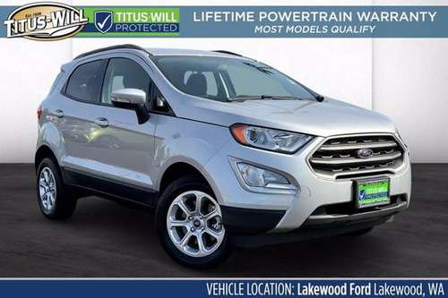 2019 Ford EcoSport 4x4 4WD SE SUV - - by dealer for sale in Lakewood, WA
