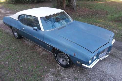 PRICE REDUCED 1971 PONTIAC LEMANS ALL ORIGINAL - cars & trucks - by... for sale in North Fort Myers, FL